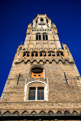 Obraz premium maisons, rues, et autres bâtiments de la ville de Bruges
