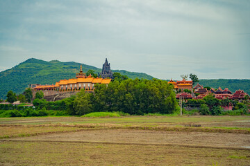 Pagoda of a Thousand Faces. The Pagoda of a Thousand Faces, or Tan Shon, is a temple in which the...