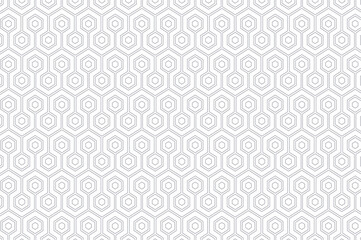 Hexagonal geometric pattern background Free Vector