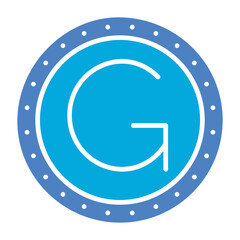 Haiti Glyph Two Color Icon