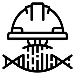 genetic engineering icon