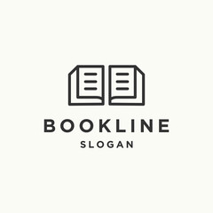 Book logo icon design template 