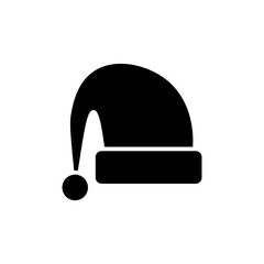 winter hat glyph icon