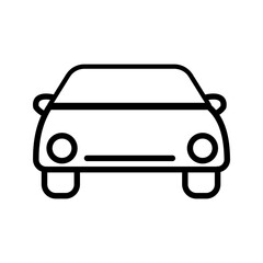 Transportation car vehicle vector icon illustration 