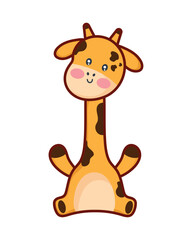 cute giraffe kawaii animal