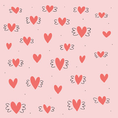 Hearts Pattern