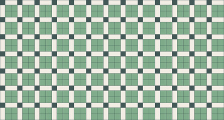 Fototapeta premium Hong Kong nostalgic style pattern. Vector seamless Hong Kong traditional vintage pattern style floor textured background.