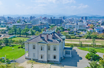 Tottori cityscape, Chugoku, Japan.