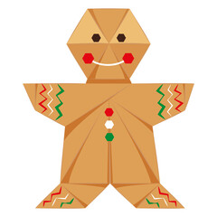 Origami Gingerbread
