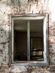 old unused weathered abandoned house