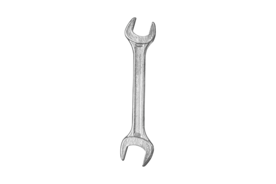 wrench, isolate, transparent background
