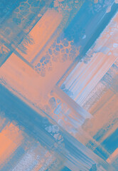 Abstract Blue Pink paint Background. Vector illustration design