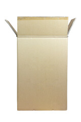 Large cardboard box, isolate, transparent background
