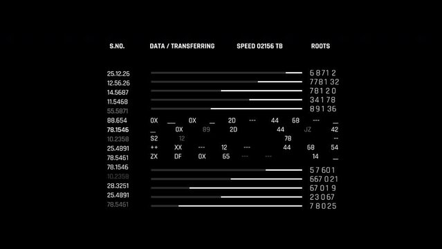 information graphics bar background footage motion graphics, or as a background or overlay 4K drag and drop  editing software supporting blending modes.