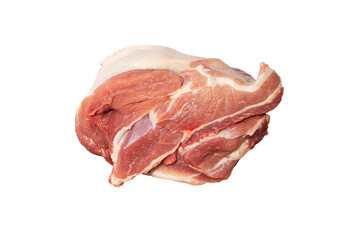 piece of meat, raw meat isolate, transparent background