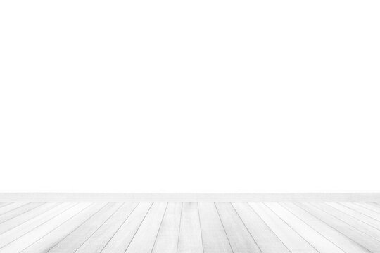 White Wooden Floor, Suitable for Product Presentation Backdrop, Display, and Mock up. (Transparent PNG File)