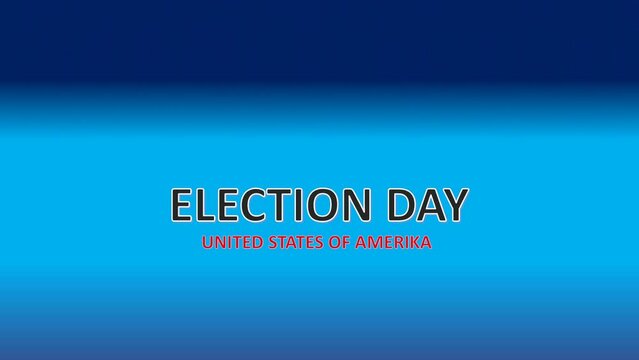 Election Day a Public Holiday in the United States background patriot