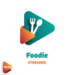 Foodie Streamer Logo