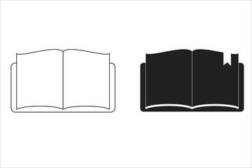 symbol book simple icon,vector illustration