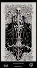 tarot card: throne of halloween night-2