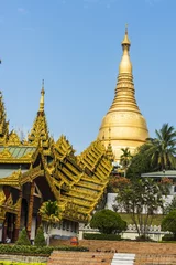 Deurstickers Shwedagon Pagoda in Myanmar © Fyle