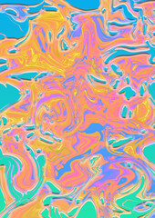 Fototapeta na wymiar Colorful Liquid Background