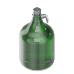 3d rendering illustration of a glass jug