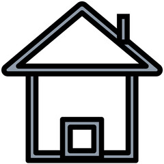 Home Colored Line Icon