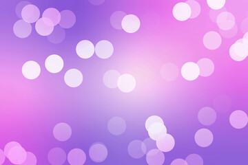 Purple Bokeh Background