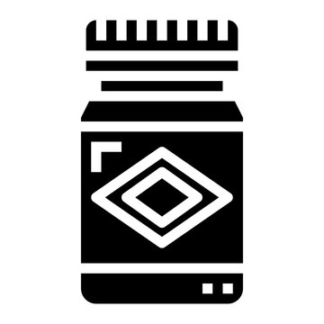 Yeast Extract Glyph Icon Style