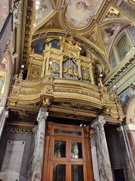 Pompei - Organo a canne del Santuario della Beata Vergine del Rosario