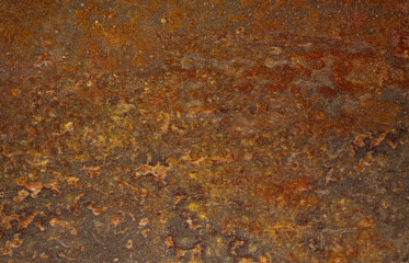 Brown background from decorative plaster with abstract spots. Unusual beige wall texture with beautiful patterns, creative surface background. Front covering for facing of buildings.