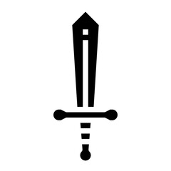 sword glyph icon style