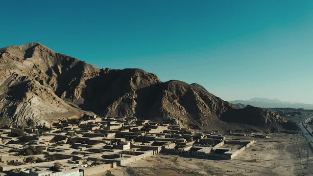 Aerial view of Quetta city in Pakistan