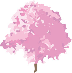 花の咲いた桜の木