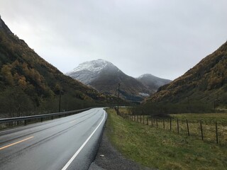 road in the mountains