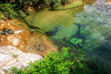 Obraz premium 북한산 계곡