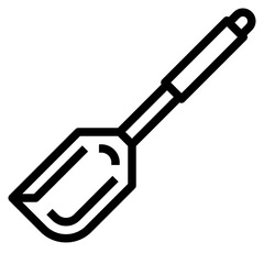 spatula line icon