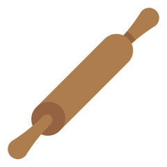 rolling pin flat icon