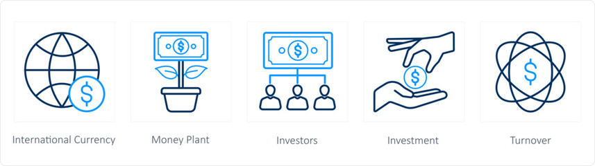 international currency, money plant