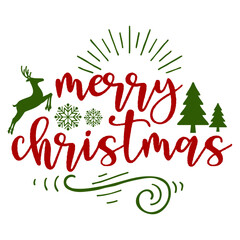merry christmas svg