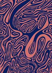 Trippy Swirl Abstract Background