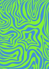 Trippy Swirl Abstract Background