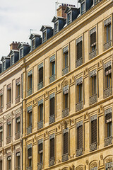 Façade de Lyon, France
