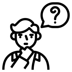 question line icon