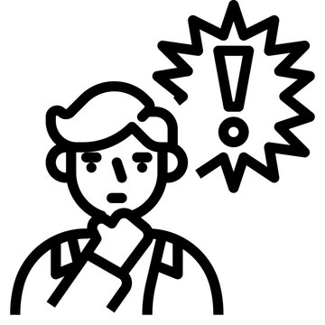 recommend clip art: assumption line icon