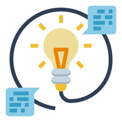 knowledge flat icon