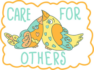 Gingerbread image of a fantasy bird. 
