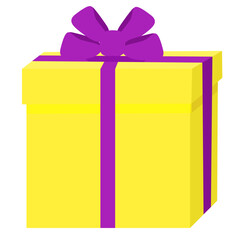 Illustration with gift boxes. Element for print, postcard and poster. Vector illustration.