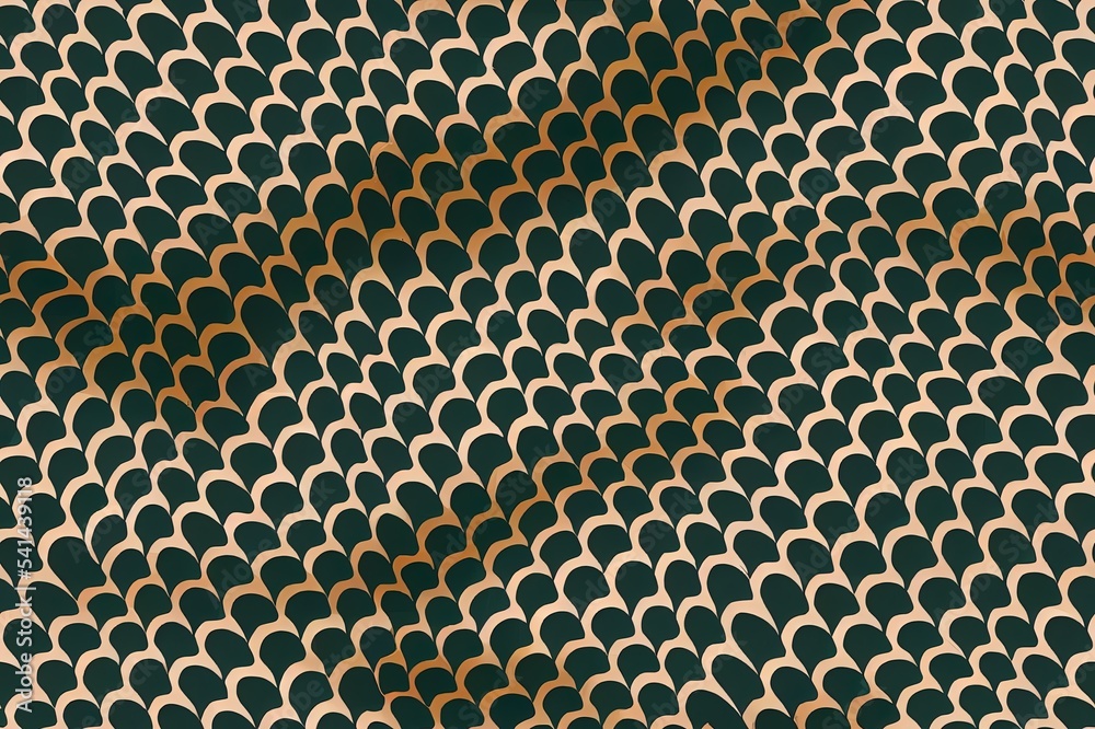 Wall mural seamless camouflage pattern. repeating digital dotted hexagonal camo military texture background. ab